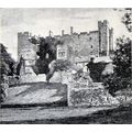 HAUGHTON CASTLE 1893 Northumberland PRINT