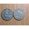 1949g 50 Pfennig Germany Coin