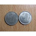 Belgium 1972 1 Franc Belgique (French Text) Coin