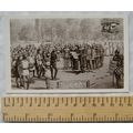 vintage postcard Oxford Pageant, St Scholastica...