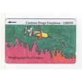 PHONE CARD - JERSEY - HANGING OVER THE CHILDREN
