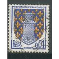 France 1960 - SG1498a - 3c "Niort" Arms - used