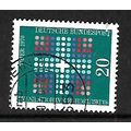 GERMANY 1970 CATHOLICS DAY 20pf STYLIZED CROSS ...