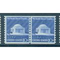 1520 10c Jefferson Memorial Fine MNH CLP B0814