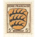 Germany (French Zone) 1945 - 5pf multi - Arms -...