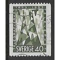 SWEDEN 1953 CENT OF TELECOMMS IN SWEDEN 40 ORE ...