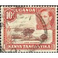 BRITISH EAST AFRICA, George VI, Lake Navaisha, orange 1938, 5c