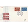 Netherlands 1965 Europa FDC special cancel Unad...