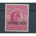 british levant stamps turkish currency hm 34 ed...