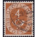 GERMANY 1951 Numeral-Posthorn 4pf Sc#671 - USED...