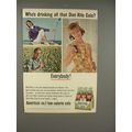 1965 Diet-Rite Cola Soda Ad - Who's Drinking all that Diet-Rite?