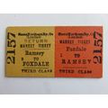 Manx Northern Railway Foxdale - Ramsey Market T...