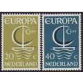 Netherlands 1968 SG 1017-8 UMM Europa/CEPT (G-093)