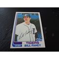 1982 Topps Card # 286 Bill Fahey Excellent-Mint...