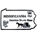 Classic Pennsylvania America Starts Here Fridge...