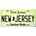 New Jersey License Plate Novelty Fridge Magnet