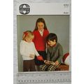 Vintage: Sirdar 4313 cardigan & jackets, aran, ...