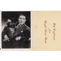 Charlie Chester Hand Signed Antique Photo with ...