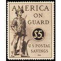 PS15, Mint NH XF $5 Postal Savings Stamp .. Stu...