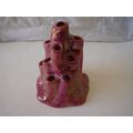Carlton Ware Flower Rose Frog Pink Lustre Wilts...