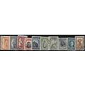 1911/1921 10 different values - #2 fine used (o)