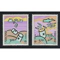 Faroe Is. Environment Europa CEPT 2v 1986 MNH S...