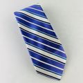 Croft & Barrow Stripes Necktie Tie Purple White...