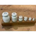 Antique Ceramic Hallmarked Apothecary Chemist W...