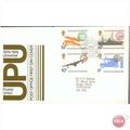 GB FDC 1974 - Universal Postal Union - Edinburg...