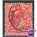 GB stamps 1902-10 KEV11 - 1d SG219 Newport Monm...