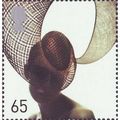 Great Britain 2001 Fashion Hats 65p Spiral Unmo...