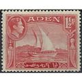 Aden 1939 SG19 1 1/2a Scarlet Mounted Mint .. ..