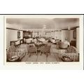 Cunard RMS QUEEN ELIZABETH Tourist Lounge Compa...
