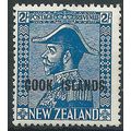 Cook Islands 1926 SG90 2/- Blue Mounted Mint..