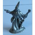 VINTAGE ' FINE PEWTER ' WIZARD figurine HUDSON ...