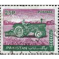 PAKISTAN, Agricultural Tractor, violet & green ...