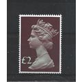 GB.SG1027 £2 Light Emerald and Purple-Brown.Mou...