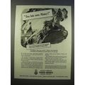 1946 Insurance Company of North America Ad - Too Late
