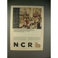 1965 NCR Total System Computer Ad - Sales Picture!