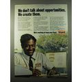 1971 Texaco Oil Ad - Don't Talk About Opportunities