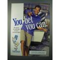 1996 Merit Cigarettes Ad - You Bet You Can