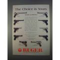 1996 Ruger Handgun Ad - KMK-10 MK-678 KP-4 P-512 MK-4B