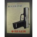 1996 Ruger P-95 Pistol Ad - Better Less Costly