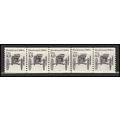 2124 4.9c Buckboard Very Fine MNH Dry Gum PNC 3...