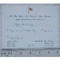 1963 invitation supper & Ariel Play, Flag Offic...