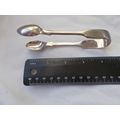 TONGS / WHITE METAL MAKERS MARK RUBBED (08/01)