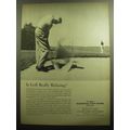 1958 First National City Bank Ad - Is golf really relaxing?