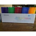 CD-DVD Jewel Cases 50 Cases - Assorted Colors