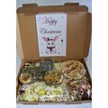 HOPPY CHRISTMAS RABBIT BUNNY GIFT BOX WITH EDIB...