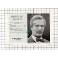 Bernard Brown Actor / Phil Brown Actor - 1986 A...